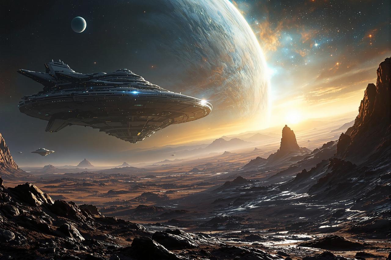视频影院新闻配图:视频影院联合出品科幻巨制《星际漫游2025》杀青